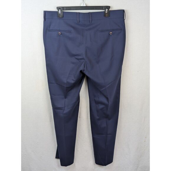 Robert Graham Blue Dress Pants men's Size 42x30 - Picture 9 of 15